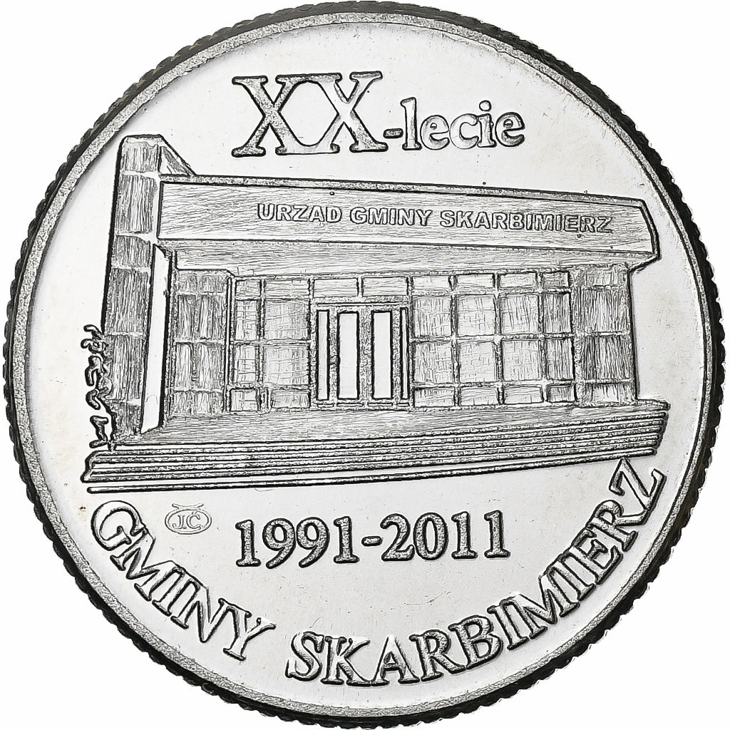 Poland, Token, XX-Lecie, 1 Wojt, Lider Inwestycji, 2011, Aluminum, MS(65-70)