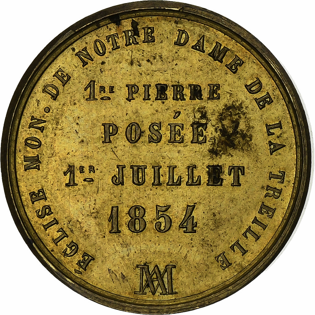 France, Medal, Ville de Lille, Notre Dame de la Treille, Religions & beliefs
