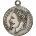 Francja, medal, Napoléon III, Empereur, Mosiądz platerowany srebrem, EF(40-45)