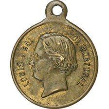 France, Medal, Visite du Roi Louis I du Portugal à l'Exposition Universelle de