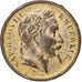 France, Médaille, Napoléon III, Empereur, 1867, Copper covered Cardboard, TTB
