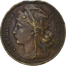 Frankreich, Medaille, Fête Patriotique, Auchy-lez-la-Bassée, 1889, Messing, S+