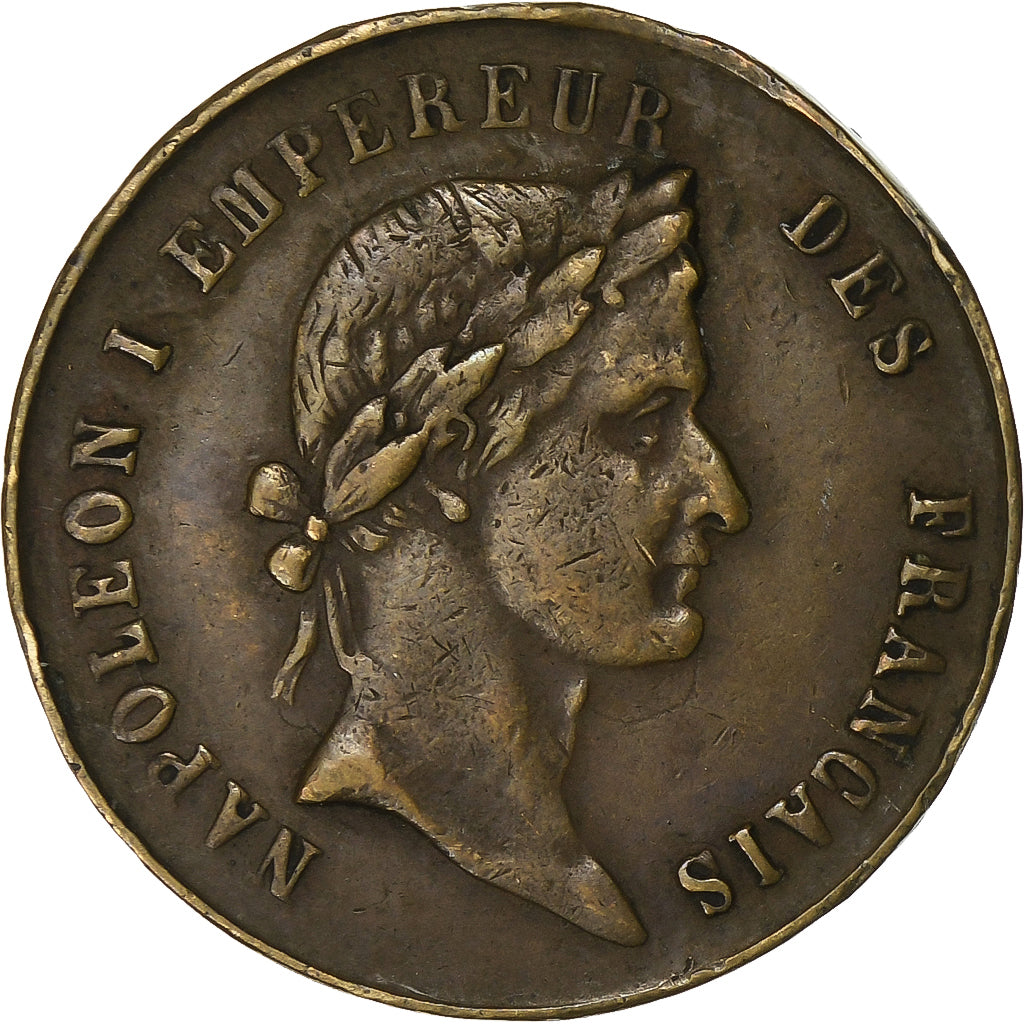 Frankrijk, Token, Napoléon Ier, Napoléon III, Empereurs, Tin, ZF