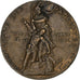 Francia, ficha, Ligue des Patriotes, 1882, Bronzo, Mercié, BB