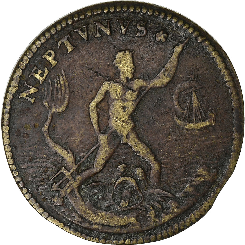 Germany, Token, Neptune, Brass, Nuremberg, VF(20-25)