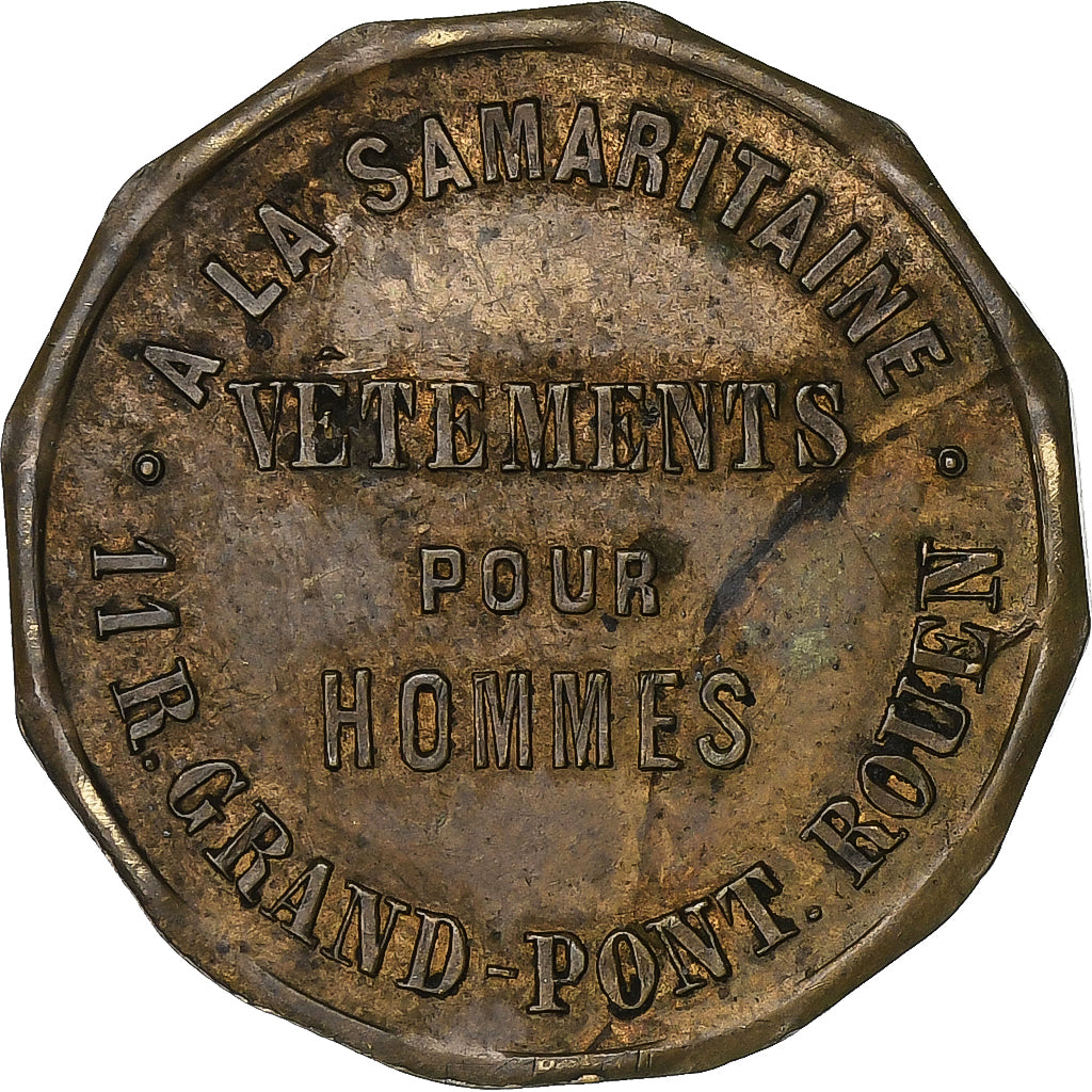 Francia, ficha, A la Samaritaine, Vêtements pour Hommes, Rouen, Ottone, BB