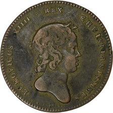France, Jeton, Louis XIV, Souvenir du Commencement du Règne, 1643, Cuivre, TB+