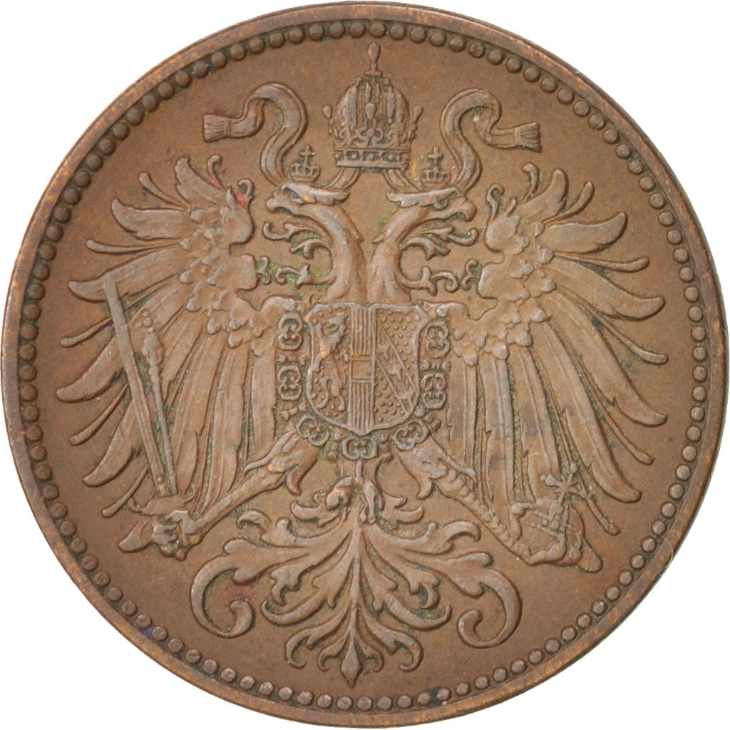 Münze, Österreich, Franz Joseph I, 2 Heller, 1903, VZ, Bronze, KM:2801
