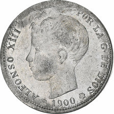España, zeton, Alfonso XIII, Barcelona, Souvenir of the Columbus Monument
