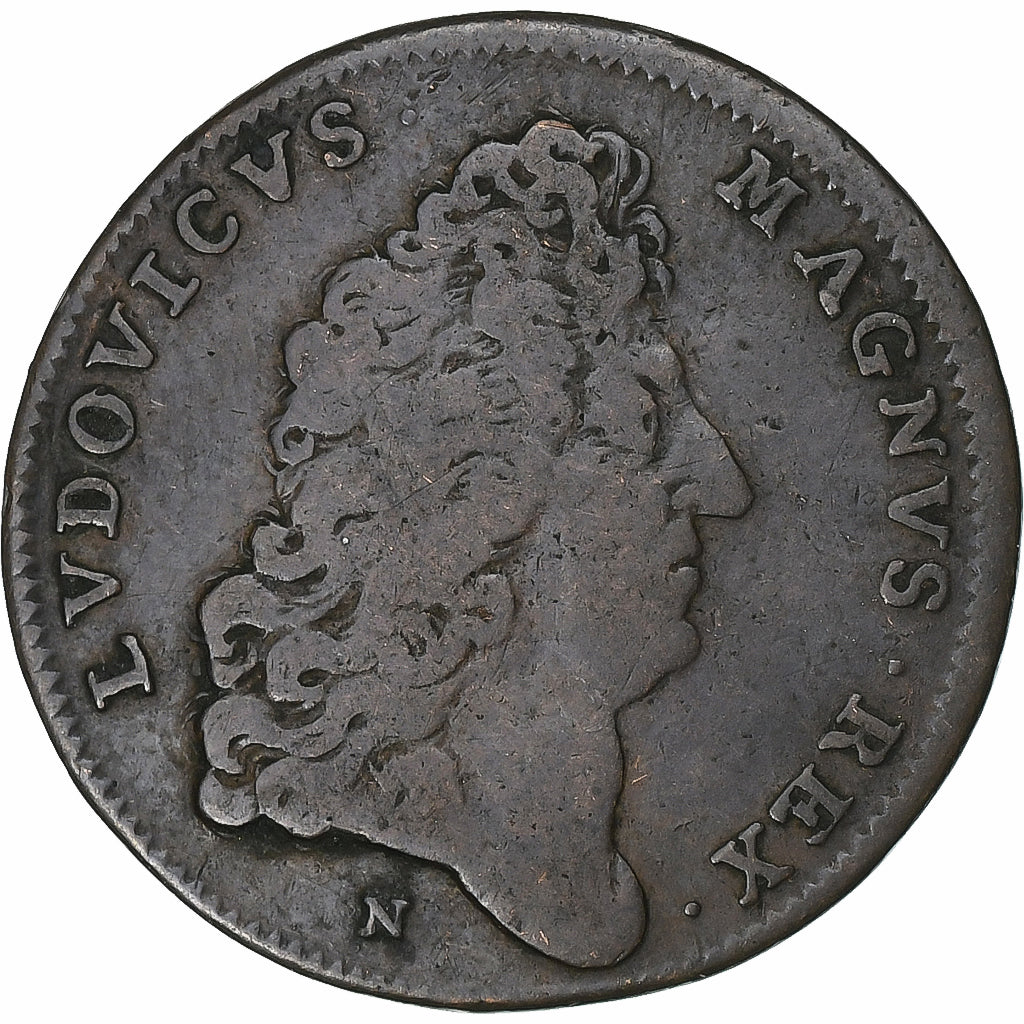 França, Ficha, Luís XIV, Le Roi de Pologne reçu en France, 1669, Cobre
