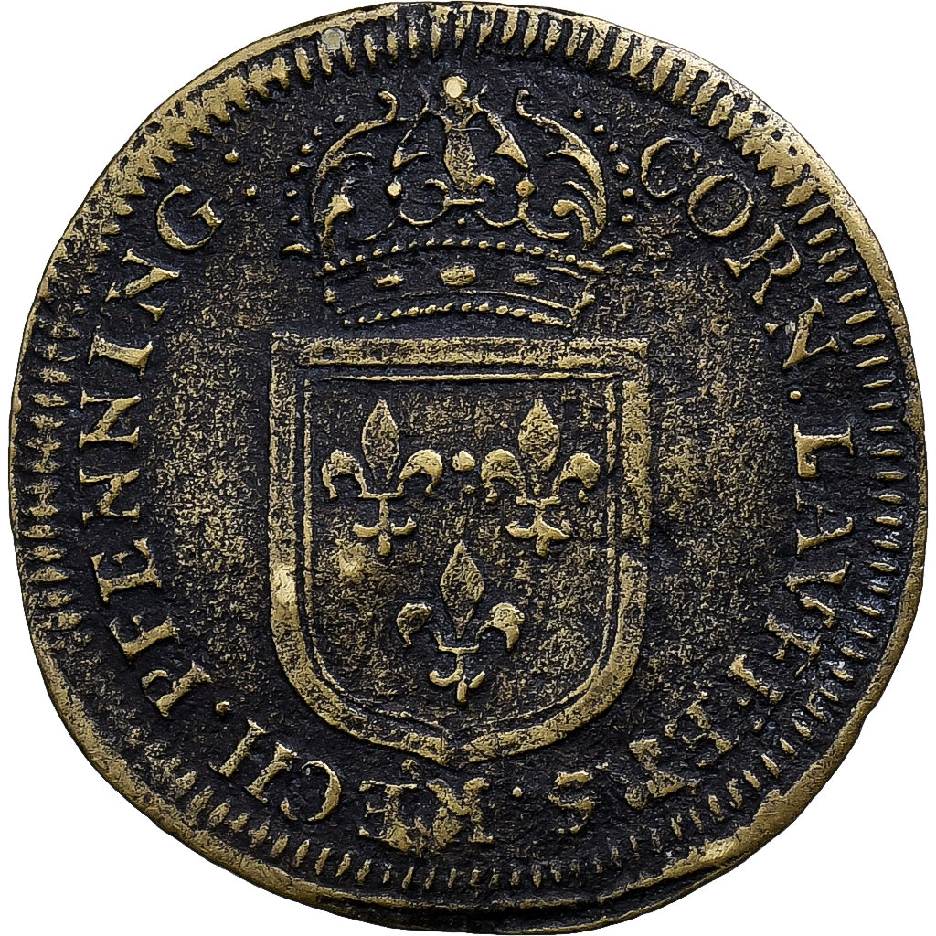 Francia, ficha, Louis XIV, Nuremberg, Cornélius Lauffers, Ottone, MB+