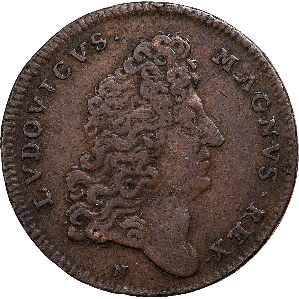 Frankrijk, Token, Louis XIV, Lorraine, Thionville prise d'Assaut, Undated