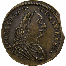France, Token, Louis XVI, Jeton de Nuremberg, ND (1791), Brass, EF(40-45)