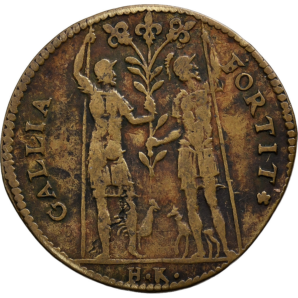 Niemcy, Token, Henri III, Jeton de Nuremberg, Mosiądz, Hans Krauwinckel