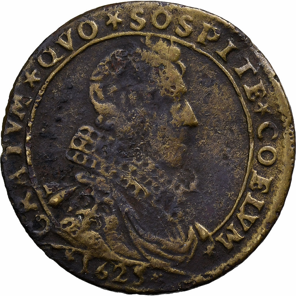 Frankrijk, Token, Louis XIII, ARDENNES - FABRIQUE DE JETONS DE SEDAN, 1625, Tin