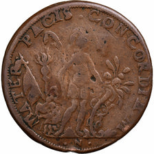 France, Token, Henri III, Jeton de Nuremberg, 1587, Copper, VF(20-25)