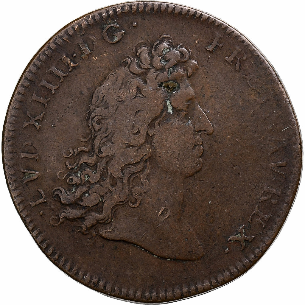 Francia, ficha, Louis XIV, Parties et Revenus Casuels, 1677, Rame, MB