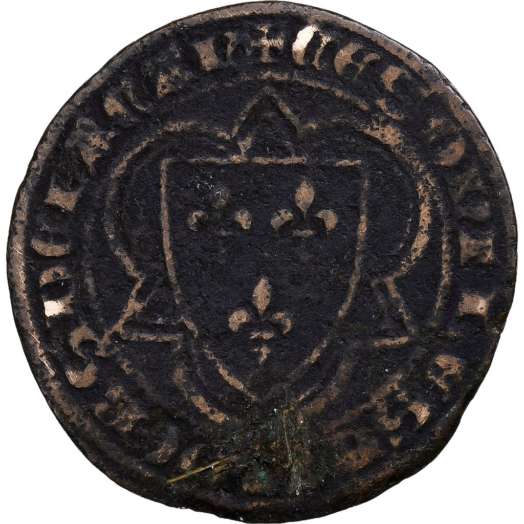 Francja, Token, Jeton de Compte à l'Ecu, Miedź, VF(20-25)