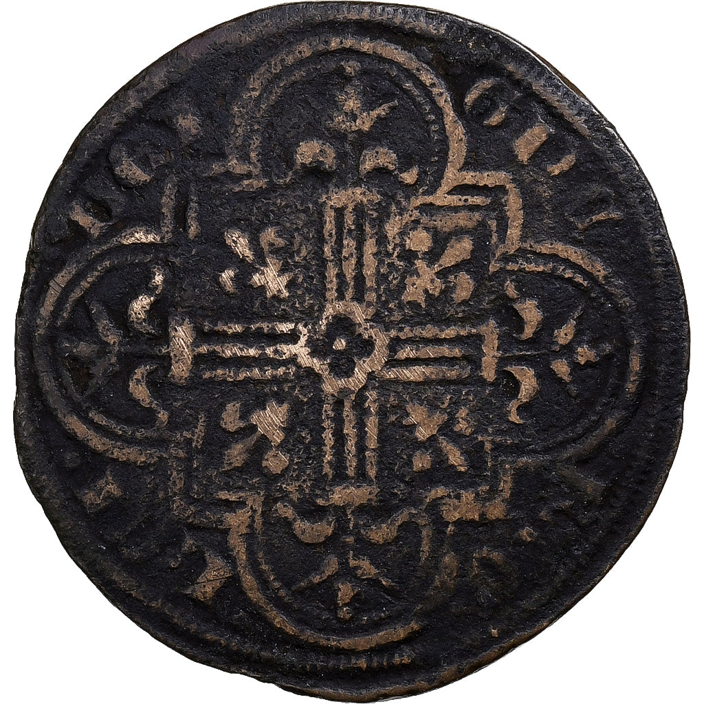 Francja, Token, Jeton de Compte à l'Ecu, Miedź, VF(20-25)