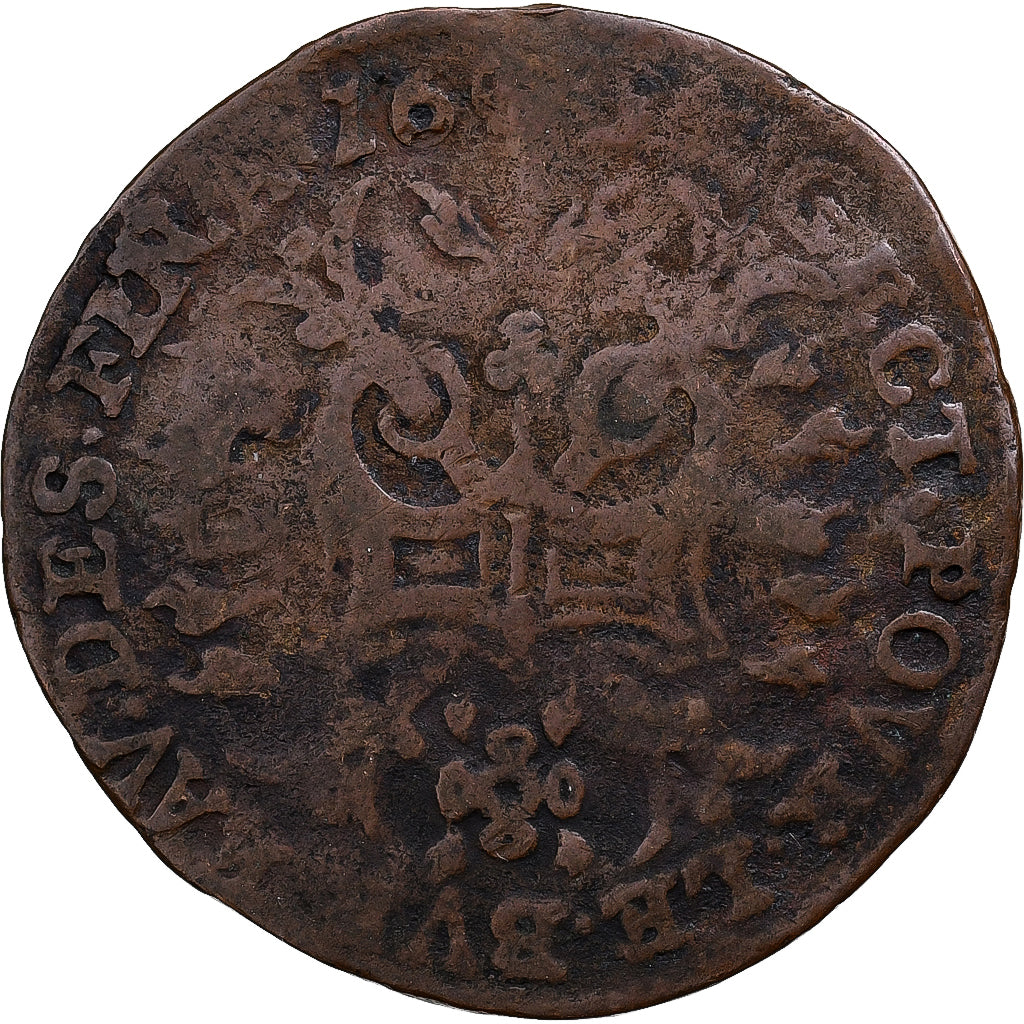 België, Token, Philippe IV, Anvers, Bureau des Finances, Uncertain date, Koper