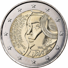 Francja, 2 Euro, Fête de la Fédération, 2015, MS(63), Bimetaliczny