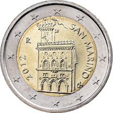San Marino, 2 Euro, 2012, Rome, Bi-Metallic, MS(63), KM:486