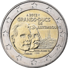 Luxembourg, 2 Euro, Grands-Ducs Henri et Guillaume IV, 2012, Utrecht, MS(63)
