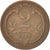 Munten, Oostenrijk, Franz Joseph I, 2 Heller, 1910, ZF, Bronze, KM:2801
