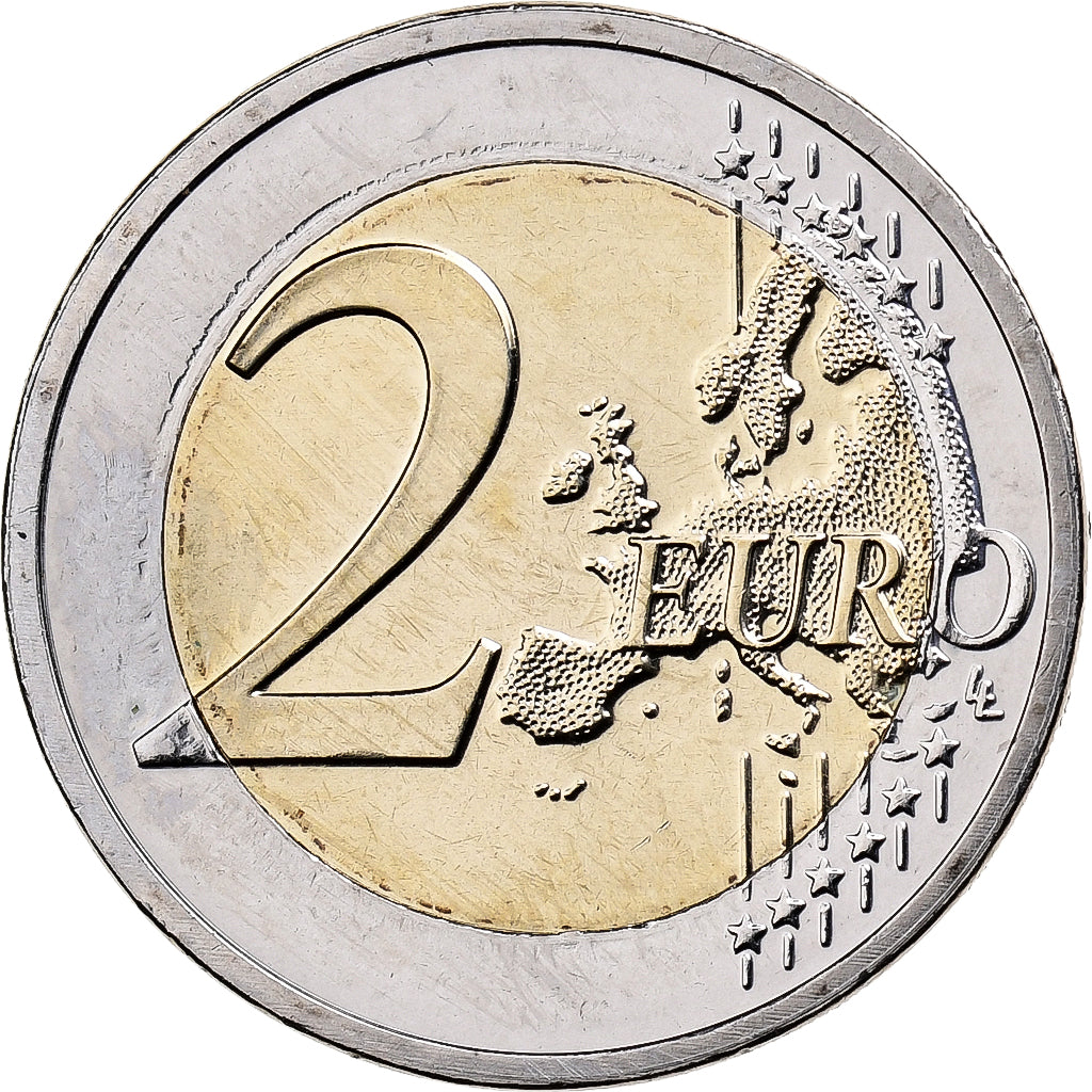 Luxembourg, 2 Euro, le 50ème anniversaire de l'accession au trône, 2014