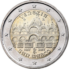 Italië, 2 Euro, St. Mark's Basilica, 2017, Rome, Bi-Metallic, UNC-