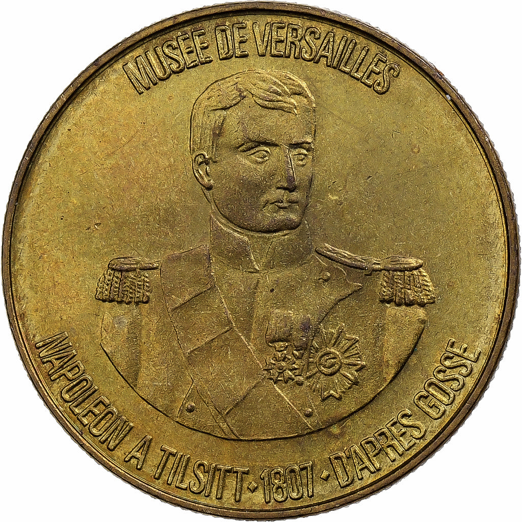Francja, Token, Collection Total, Napoléon à Tilsit, Pokryte Miedź- Nikiel