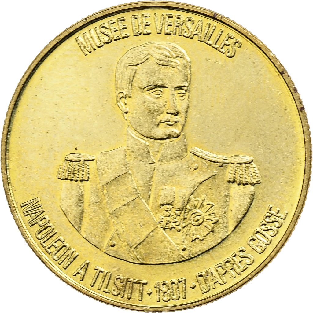 Francja, Token, Collection Total, Napoléon à Tilsit, Pokryte Miedź- Nikiel