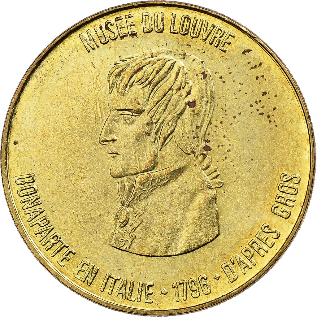 Francia, ficha, Collection Total, Bonaparte en Italie, Doratura in rame-nichel