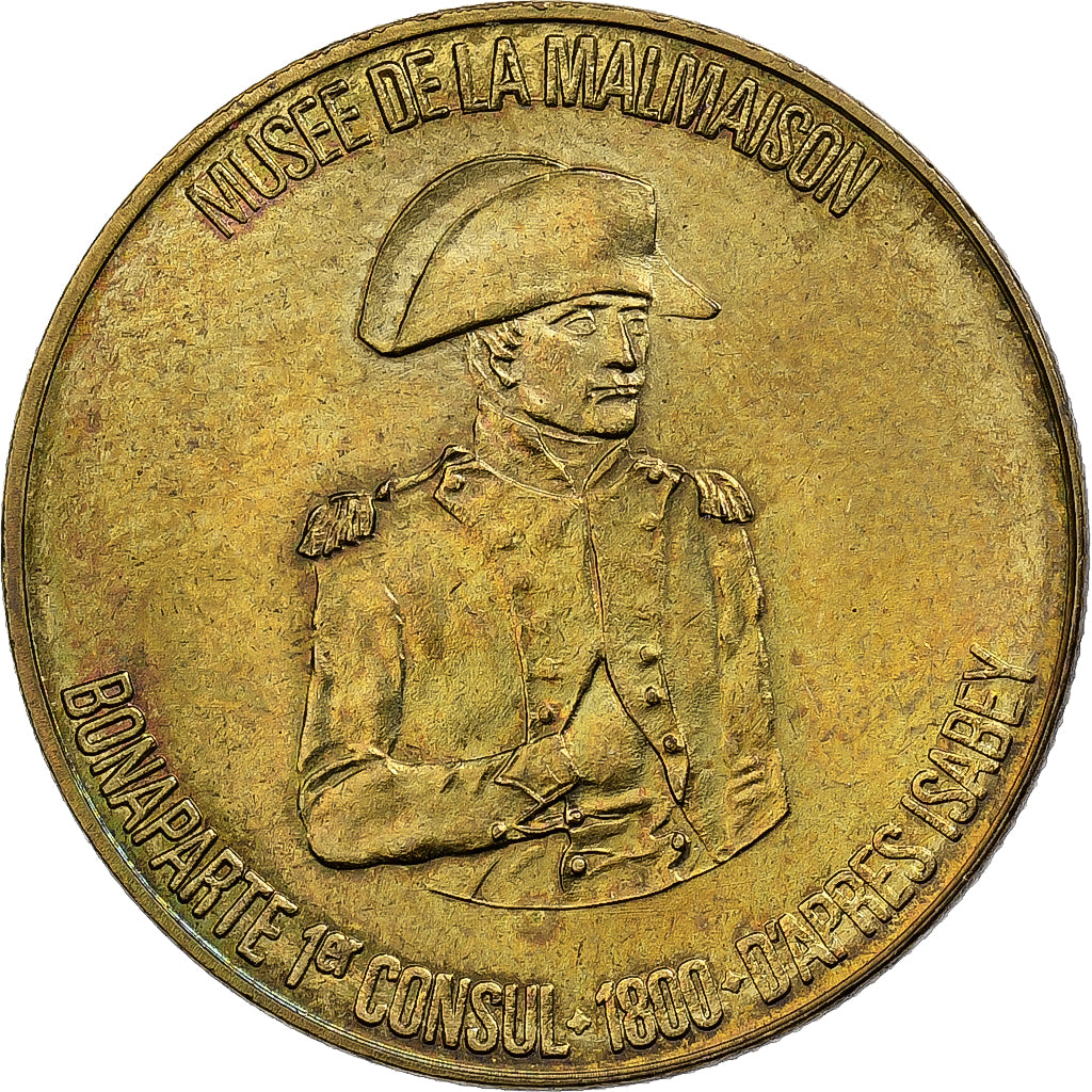 Francia, ficha, Collection Total, Bonaparte Ier Consul, Doratura in rame-nichel