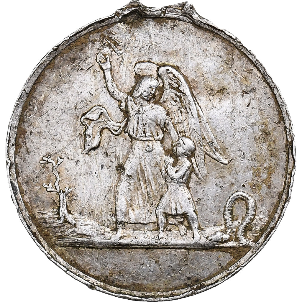 France, Medal, Pensionnat de Rustroff, Association des Saints Anges, Silver