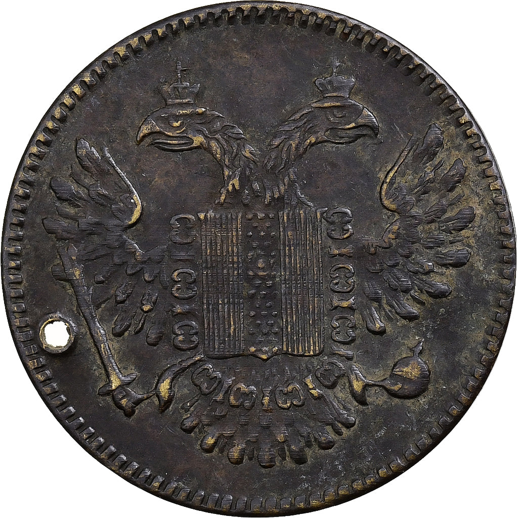 Niemcy, Token, Two headed eagle, Spiel Marke, Mosiądz, EF(40-45)