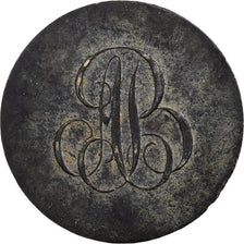 Frankreich, betaalpenning, Ponts et Chaussées, Pont de Tomblaine, Messing, S