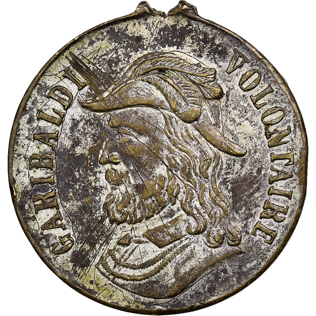 Francia, ficha, Garibaldi, Volontaire, Ottone, MB+