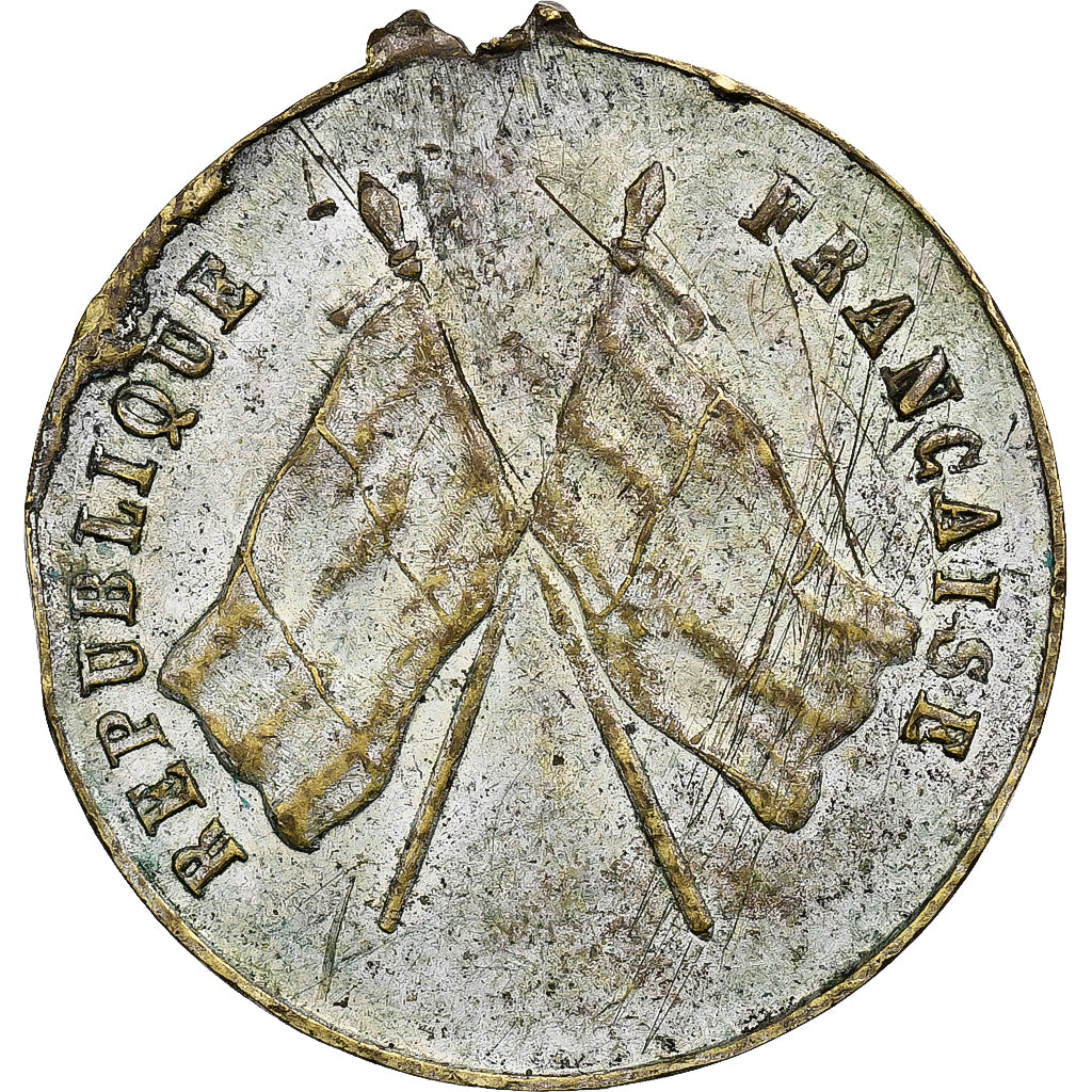 Francia, ficha, Garibaldi, Volontaire, Ottone, MB+