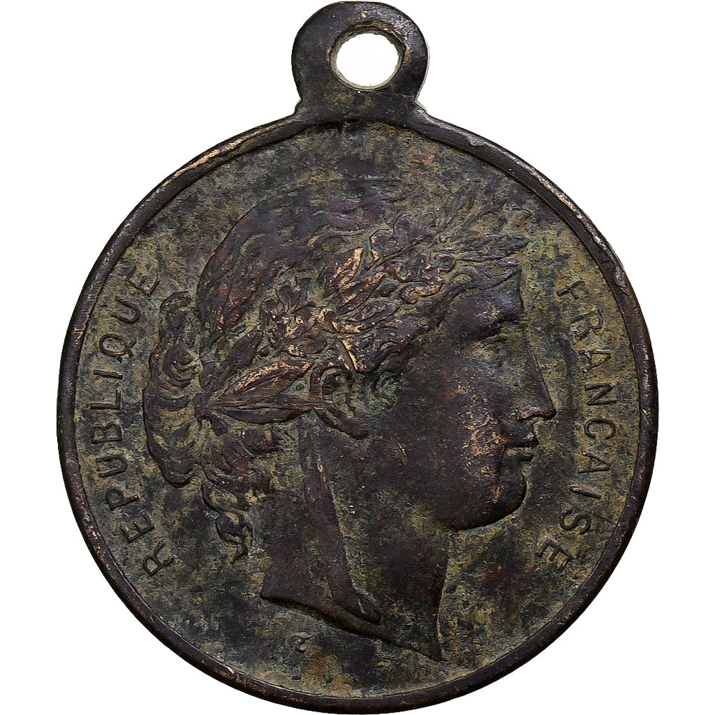 Francia, medaglia, Libération du territoire, Meurthe et Moselle, 1873, Ottone