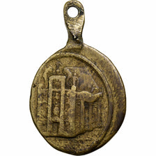 France, Medal, Notre-Dame de la Treille, Lille, Brass, F(12-15)
