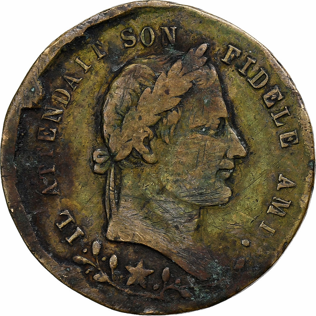 Frankreich, Medaille, Napoléon Ier, Décès du Général Comte Bertrand, 1844