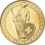 Switzerland, Medal, Il Lago Ritom, I Laghi Svizzeri, Copper-Nickel Gilt