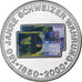 Switzerland, Medal, 150 Ans de la Monnaie Suisse, 50 FRANCS, 2000