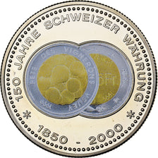 Switzerland, Medal, 150 Ans de la Monnaie Suisse, Fête des Vignerons, 2000