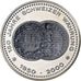 Switzerland, Medal, 150 Ans de la Monnaie Suisse, 1 Franc, 2000, Copper-nickel