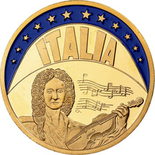 Italy, Medal, Ecu Europa, 1994, Copper Gilt, MS(65-70)