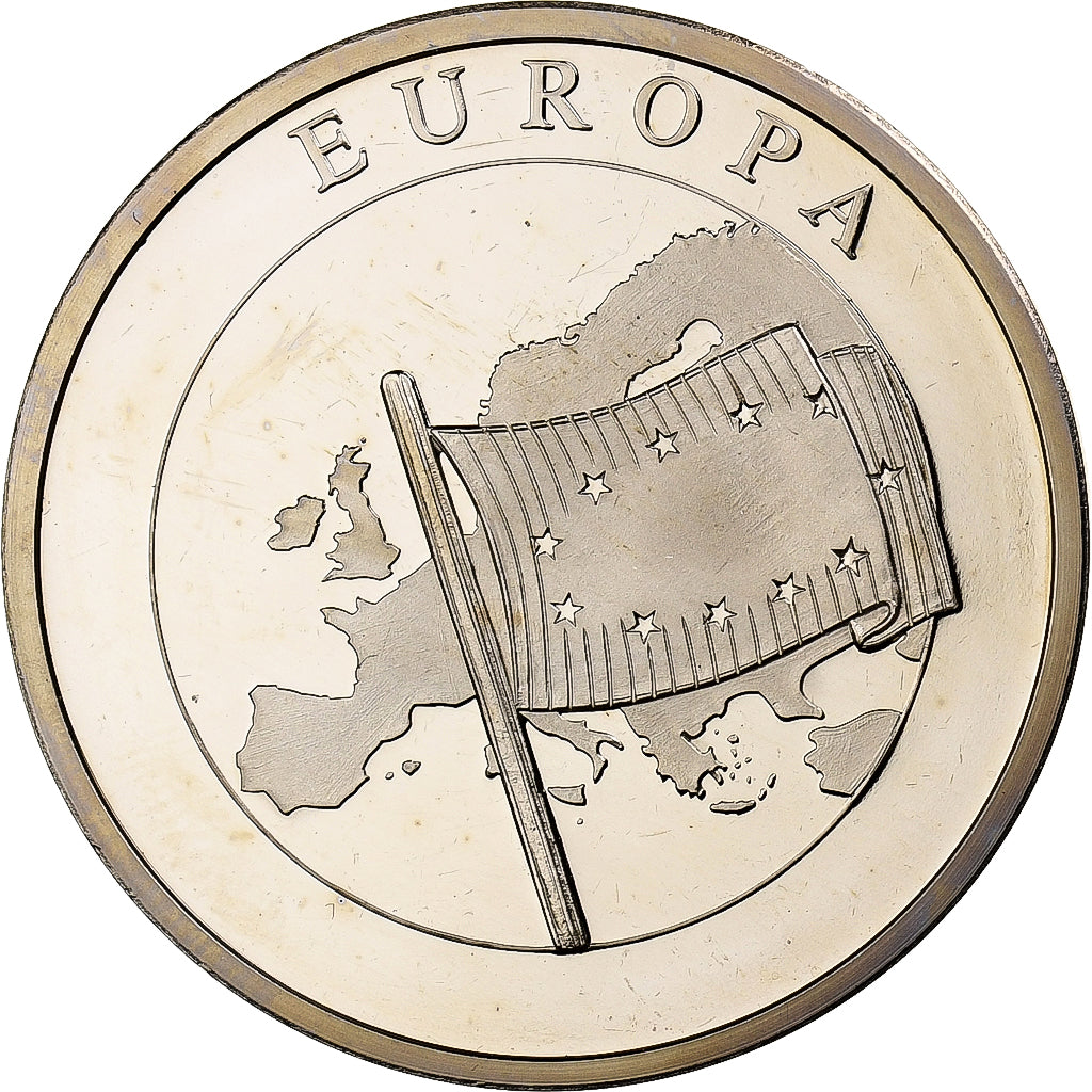 Grecia, medaglia, Ecu Europa, 1998, Rame-nichel, FDC