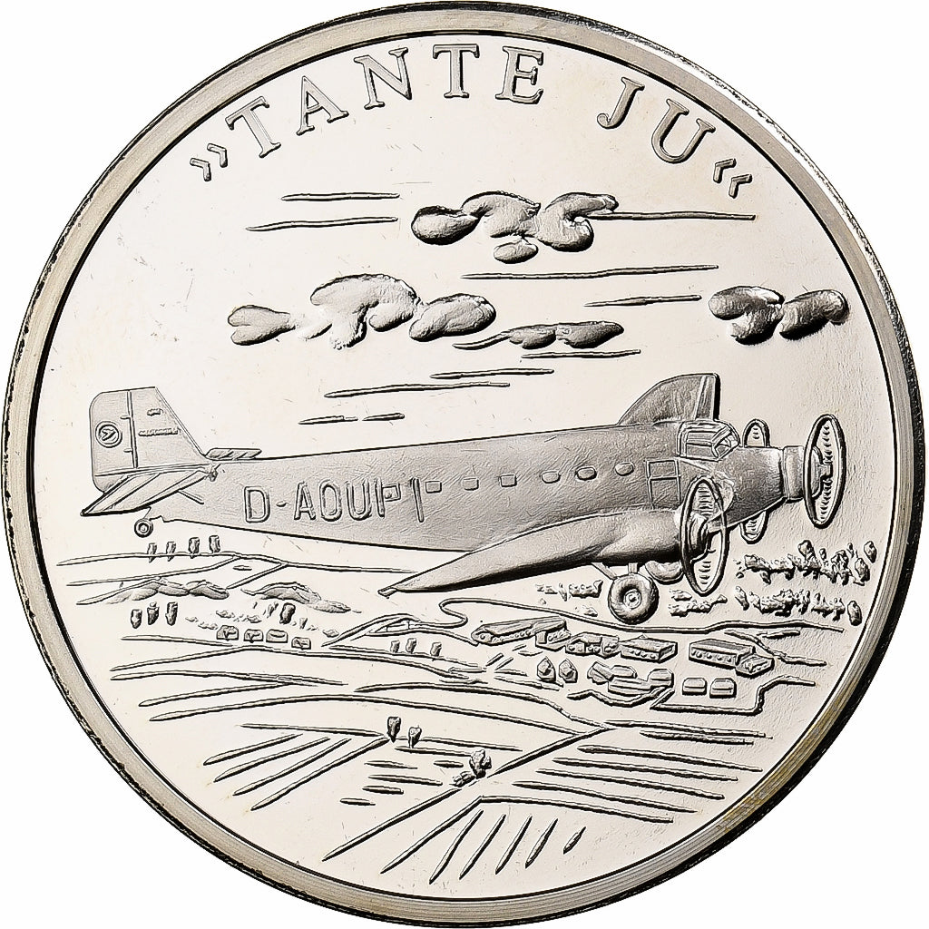 Allemagne, Médaille, Tante Ju, Cupro-nickel, FDC