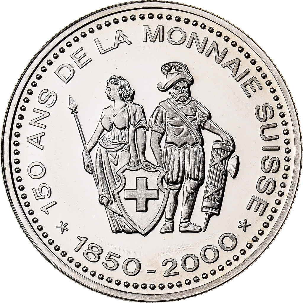 Zwitserland, Medaille, 150 Ans de la Monnaie Suisse, FIFA Centennial World